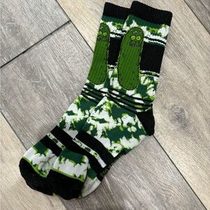 Pickle Rick socks